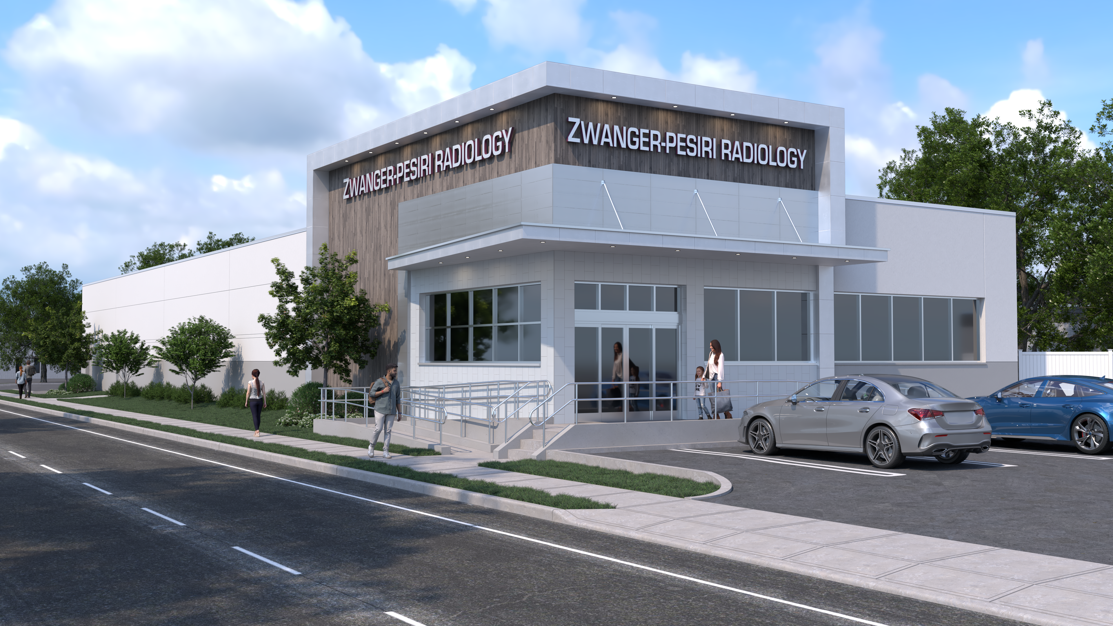 Healthcare facility exterior