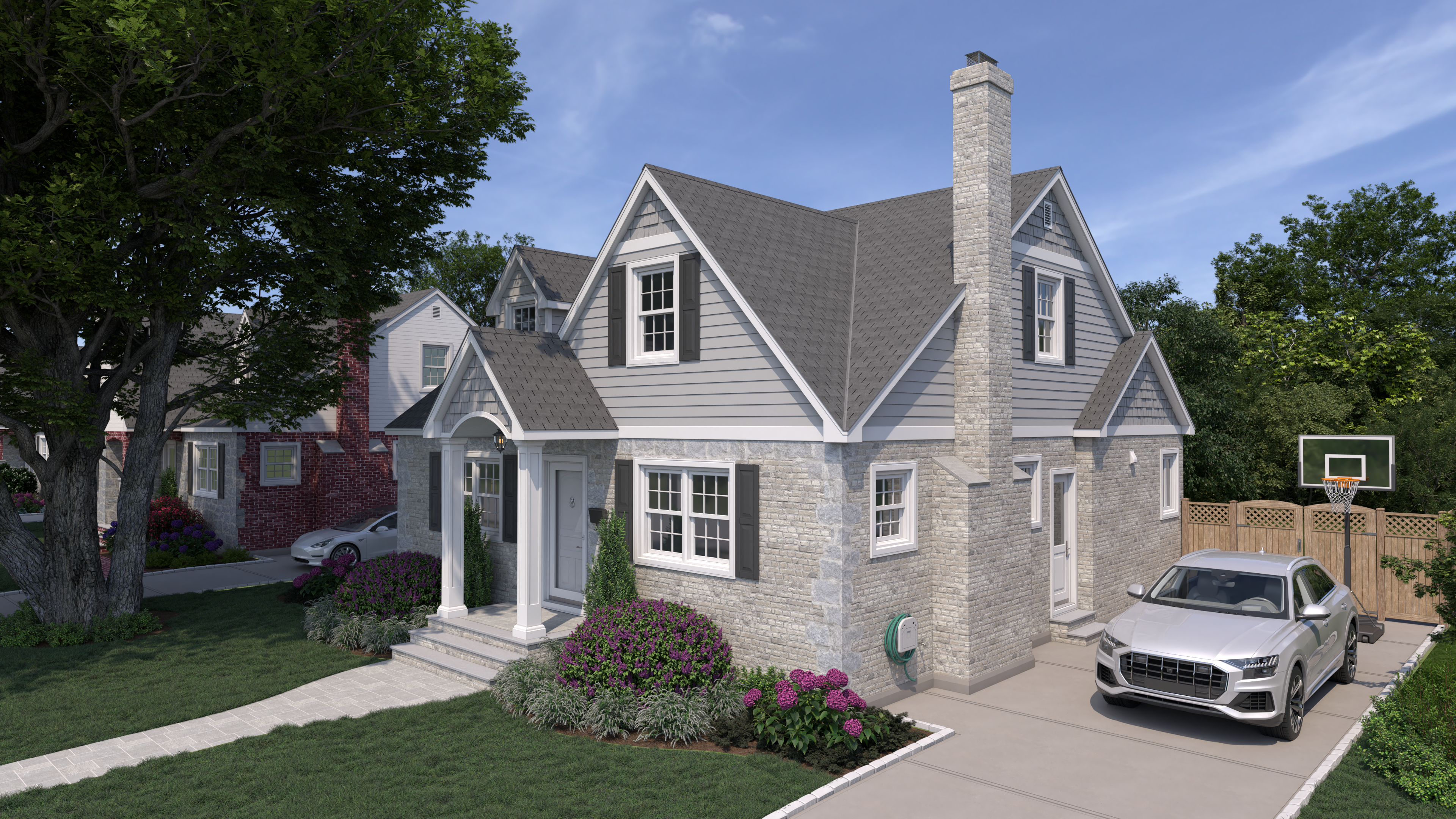 Residential exterior renovation