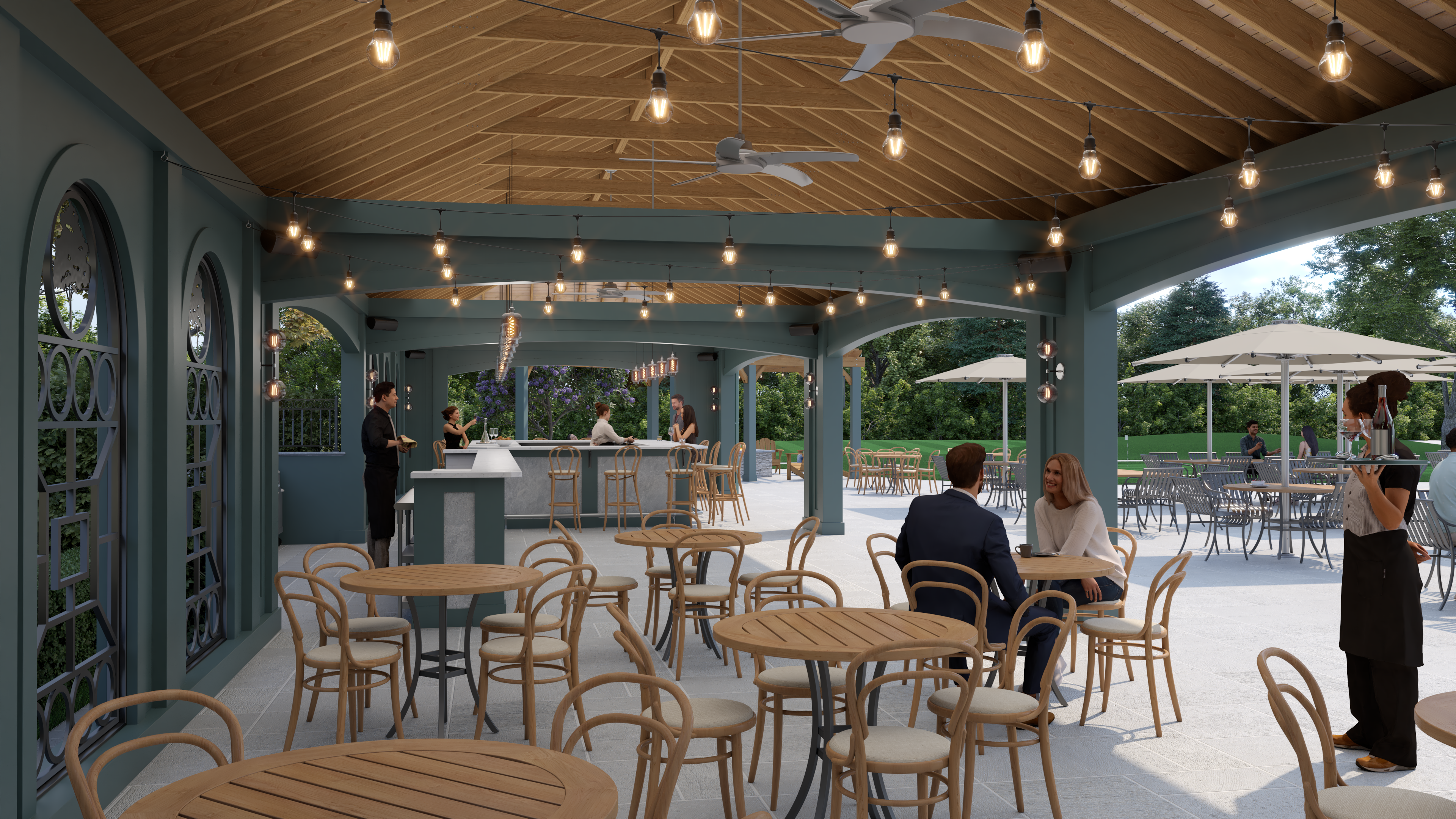 Outdoor Bar and Grill